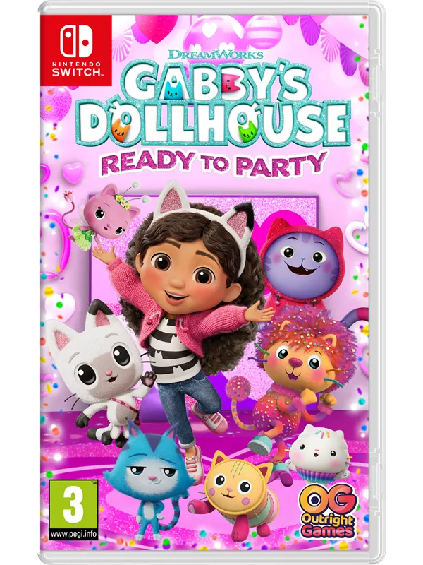 Gabby's Dollhouse: Ready to Party - Nintendo Switch - Äventyr