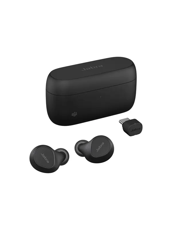 Jabra Evolve2 Buds USB-C MS incl. Wireless Charging Pad