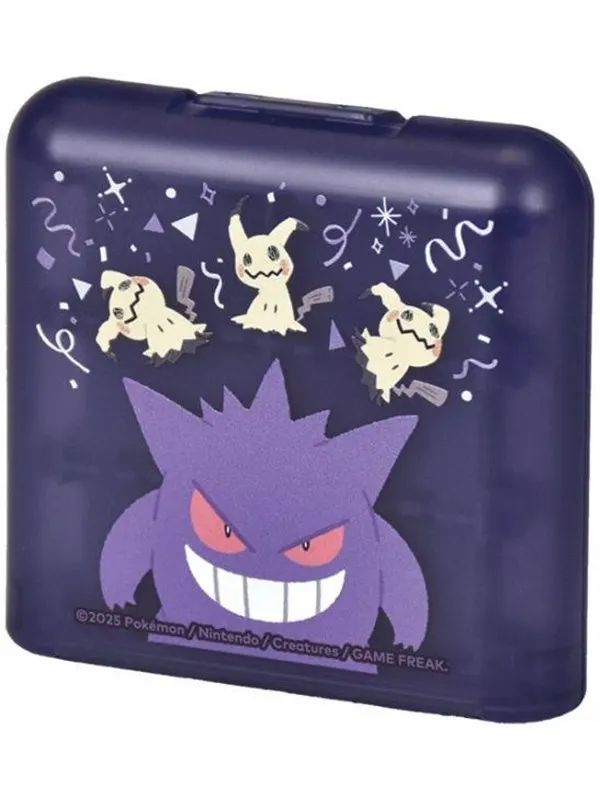 HORI 24-Game Card Case - Gengar &amp; Mimikyu - Nintendo Switch 2
