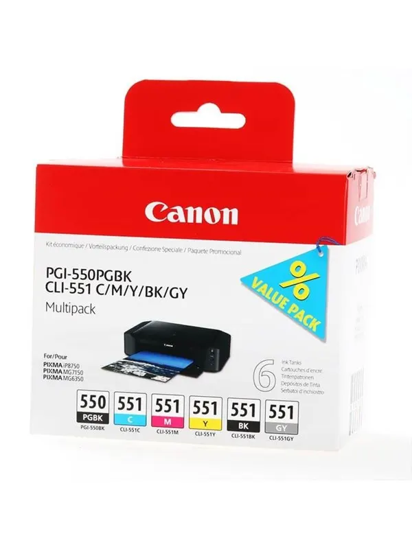 Canon PGI-550/CLI-551 / 6496B005 Multi P