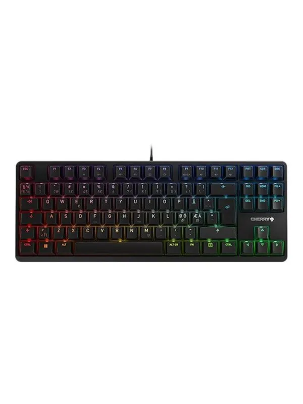 Cherry G80-3000N RGB TKL - Gaming Keyboard - Utan numpad - Nordisk - Svart