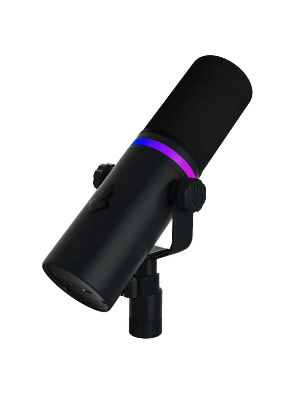 Beacn Mic - USB-C dynamisk sändningsmikrofon - Svart