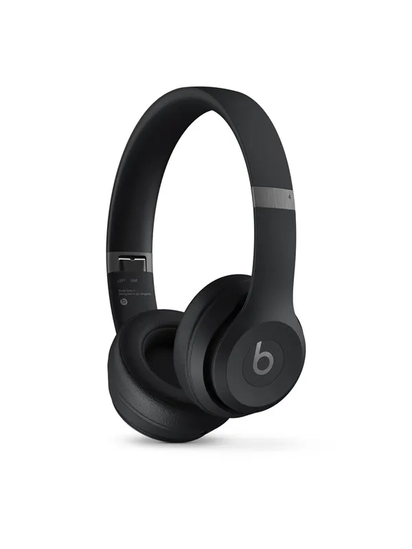 Apple Beats Solo4 Wireless Headphones - On-Ear Wireless Headphones - Matte Black
