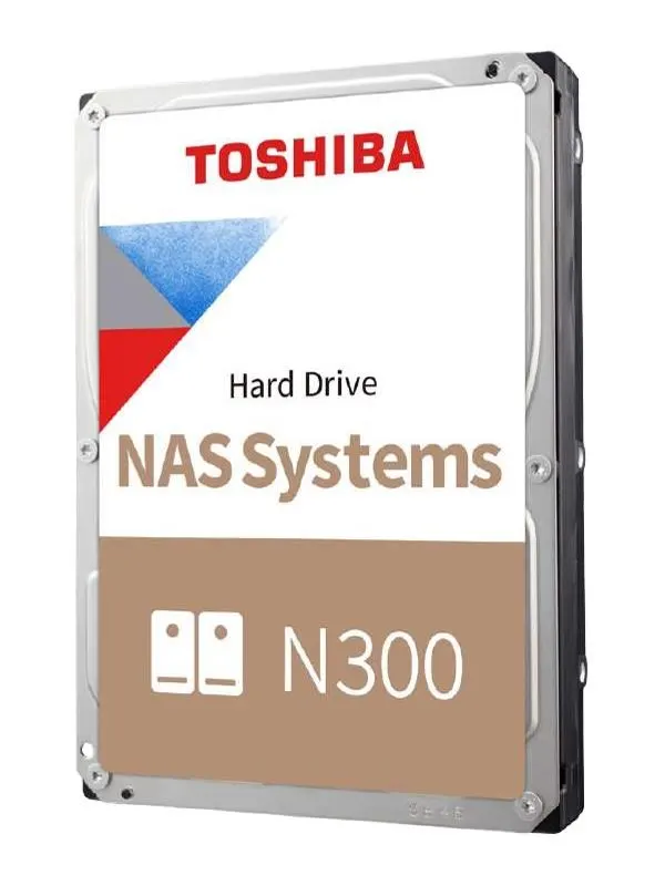Toshiba N300 - 8TB - Hårddisk - HDWG780EZSTA - SATA-600 - 3,5"