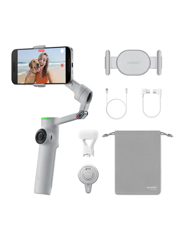 Insta360 Flow 2 Pro Creator Bundle - Stone Gray