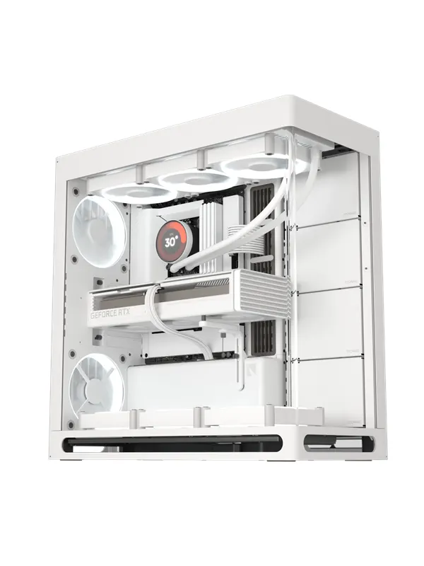 Havn HS 420 White - Chassi - Miditower - Vit