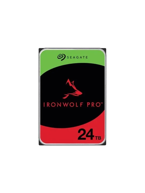 Seagate IronWolf Pro - 24TB - Hårddisk - ST24000NT002 - SATA-600 - 3,5"