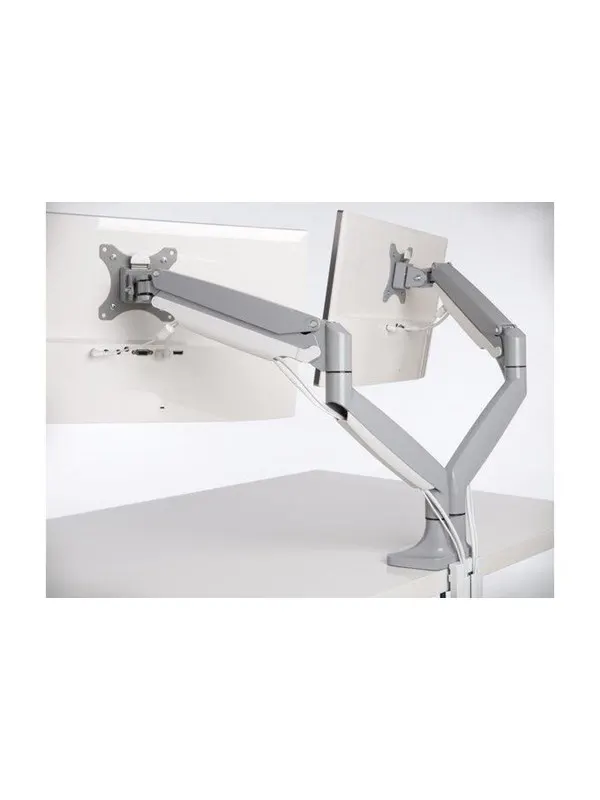 Kensington SmartFit® One-Touch Dubbel Monitor Arm, grå