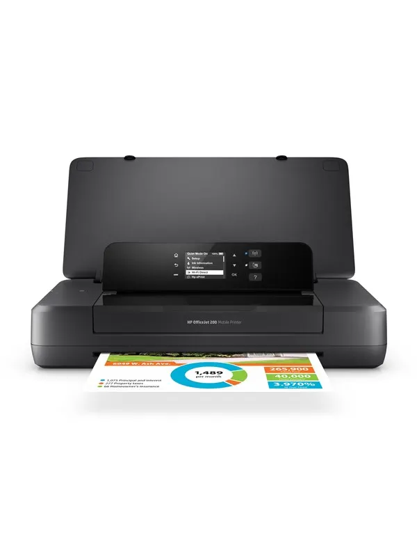HP Officejet 200 Mobile Printer - skrivare - Färg - Bläck