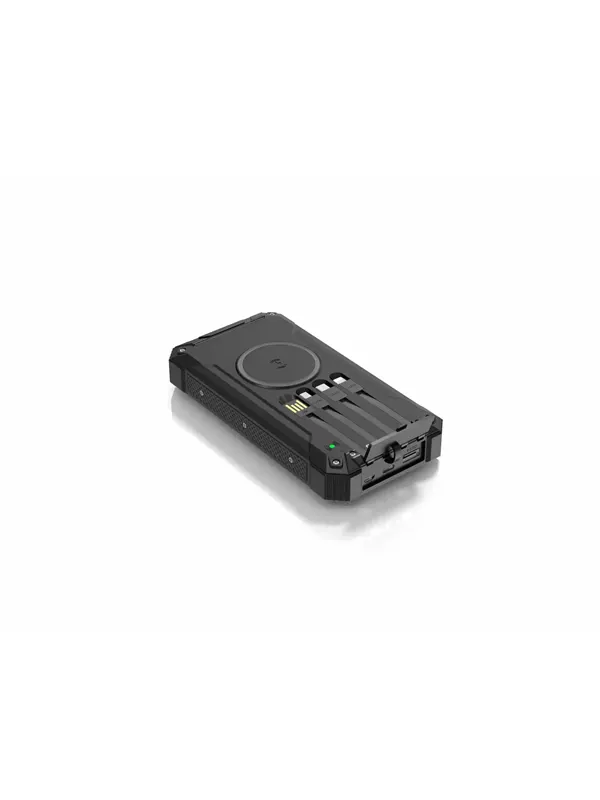 DENVER PSC-20012- Powerbank 20000mAh solar panel - Black - 20000 mAh