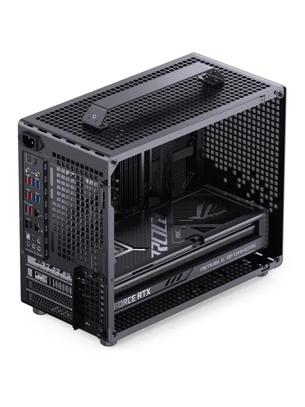 Jonsplus Z20 Mesh - Chassi - Minitower - Svart