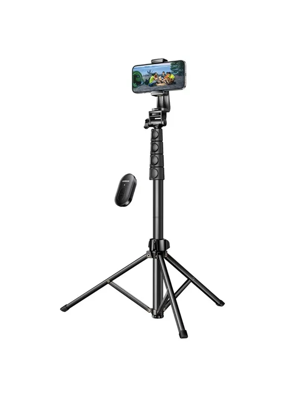 UGREEN 70 inch Aluminum Phone Tripod with Bluetooth Remote