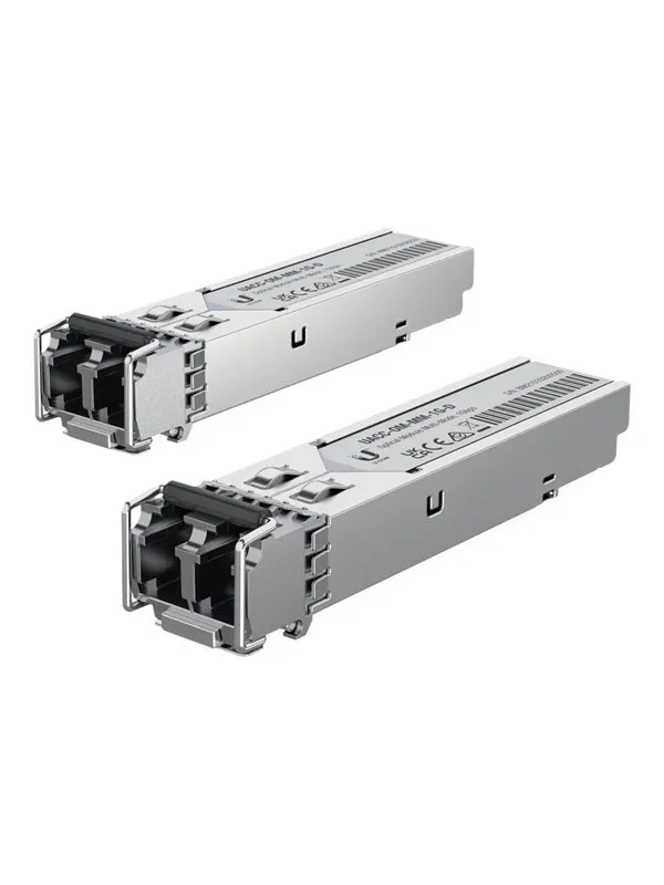Ubiquiti UACC-OM-MM-1G-D-2  SFP Multi-mode Duplex Fiber Transceiver 550m 850nm (Pack of 2)