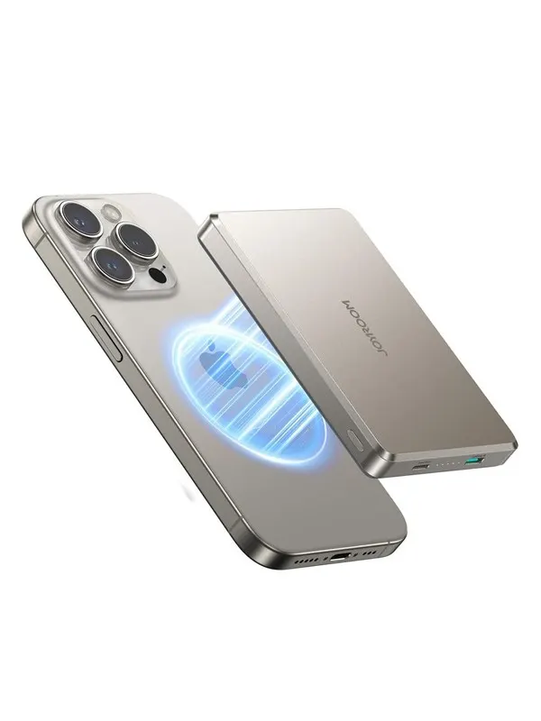 Joyroom JR-PBM08 Pro 10000mAh Ultra-Thin Powerbank - Titanium - 10000 mAh