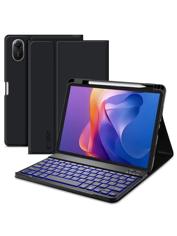 Tech-Protect SC Pen Case for Xiaomi Redmi Pad 2 11.0 with Keyboard (US International) - Black