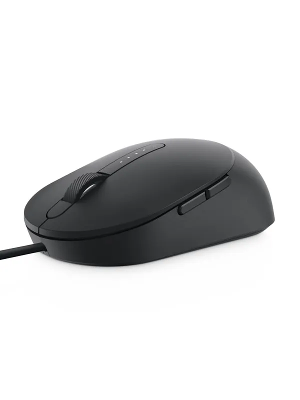 Dell Pro Wired Mouse - MS3220 - Black - Mouse - Laser - 5 knappar - Svart