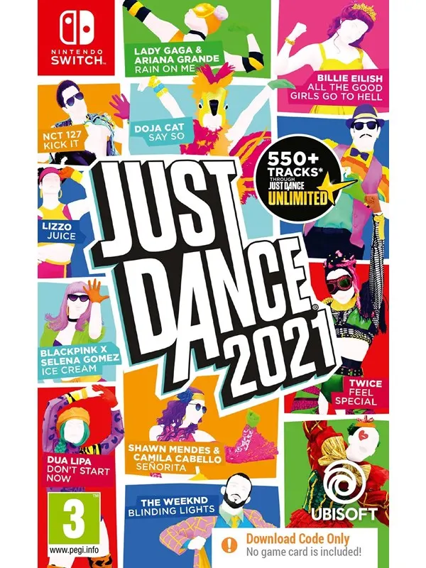 Just Dance 2021 (Code in a Box) - Nintendo Switch - Musik