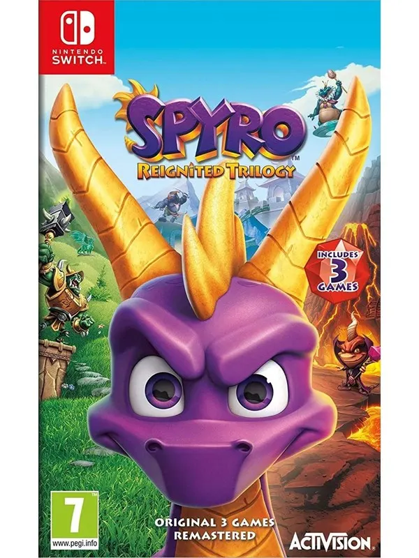 Spyro Reignited Trilogy - Nintendo Switch - Plattformsspelare