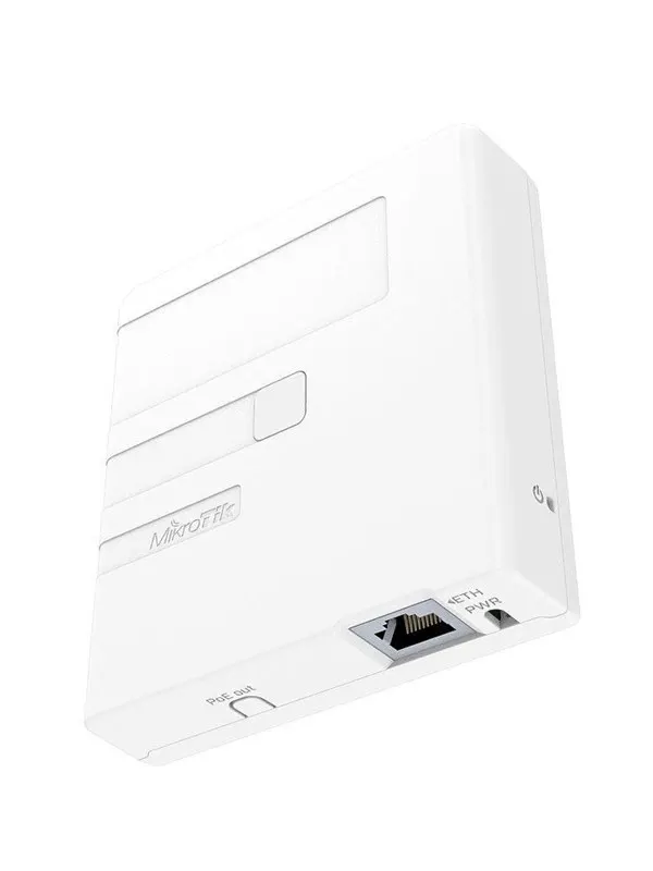 MikroTik GPEN11 - A power injector that can be mounted on a wall