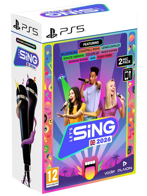 Let's Sing 2026 + 2 Microphones - Sony PlayStation 5 - Musik