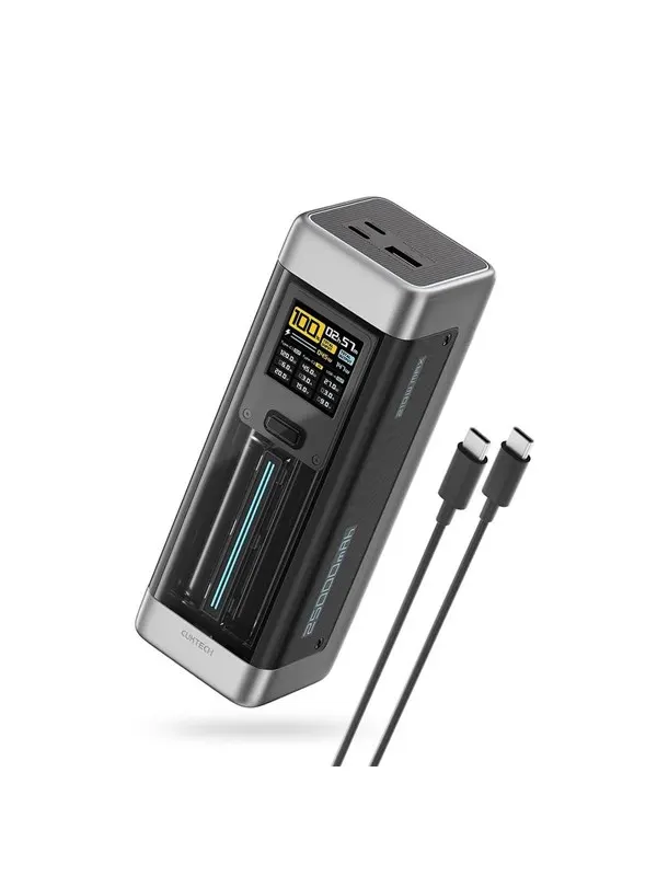 CUKTECH CUK00P23GLBK 210W 2 x USB-C 1 x USB-A - 25000 mAh