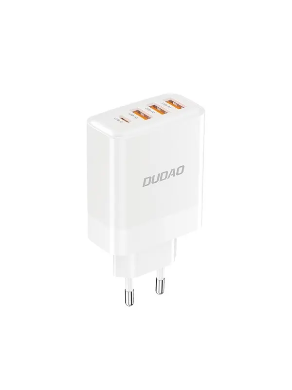 Dudao A5HEU wall charger 3x USB-A 1x USB-C PD20W - white