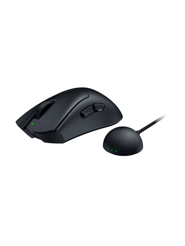 Razer DeathAdder V4 Pro - Gamingmus - Optic - 6 knappar - Svart