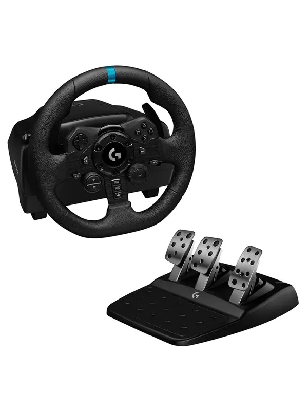 Logitech G923 TRUEFORCE Racingratt &amp; Pedaler - PS5/PS4 &amp; PC - Wired Steering wheel &amp; Pedal set - Sony PlayStation 4