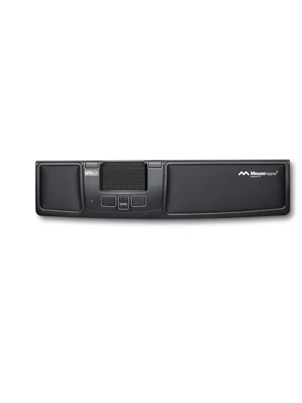 Mousetrapper Advance 2.0 - Black/White - Spårrad - Touch - 6 knappar - Svart