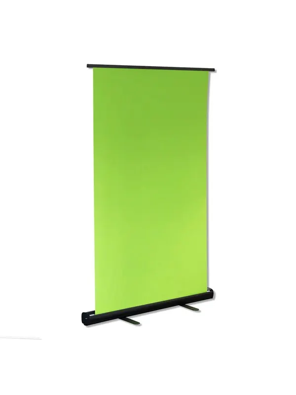 4smarts Fristående Chroma-Key Green Screen 1,1 × 2 m