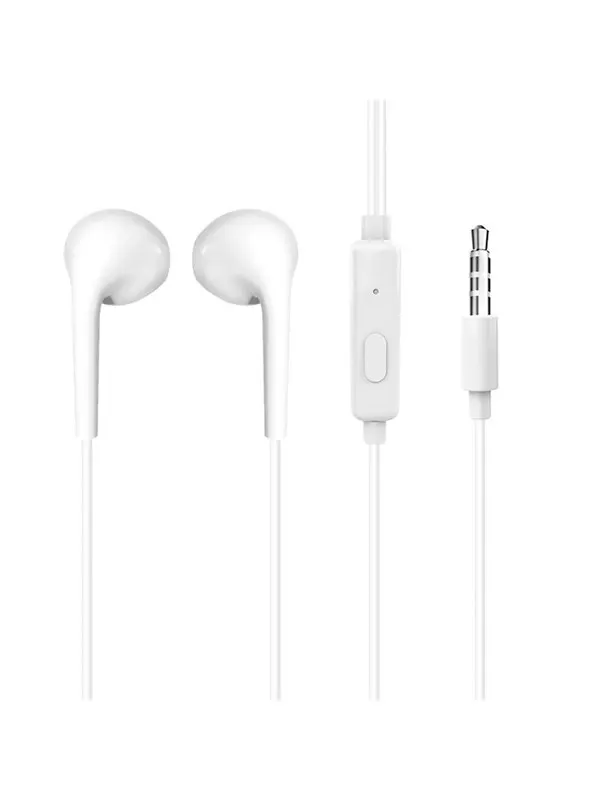 Dudao Wired Earbuds 3.5mm Mini Jack 1.15m - White
