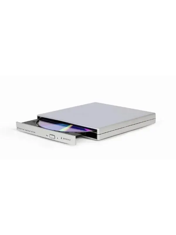 Gembird DVD-USB-021-SV - Extern - DVD-RW (Brännare) - USB 2.0 - Silver