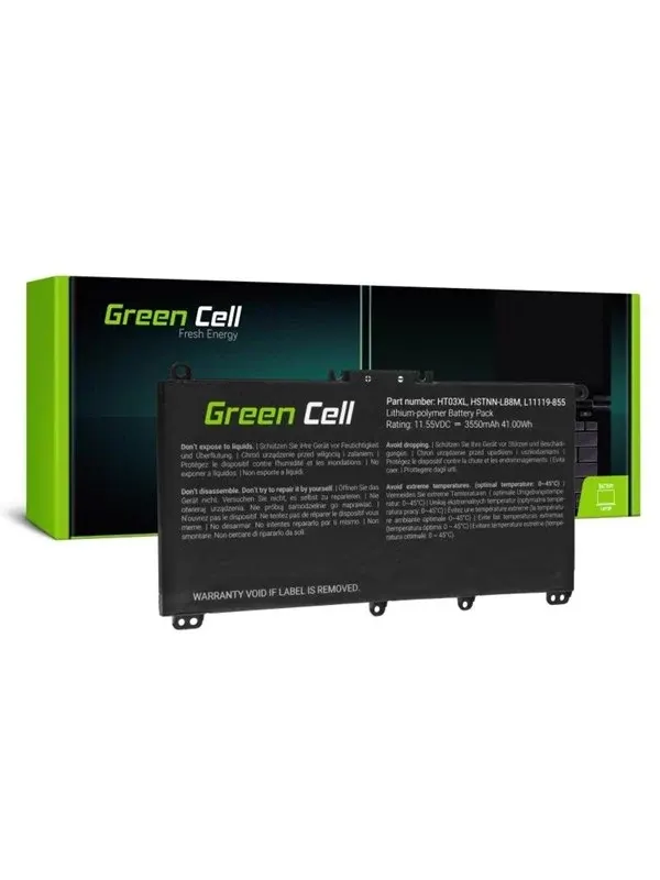 Green Cell HP163 Laptop battery (Alternative to: HP HT03XL)