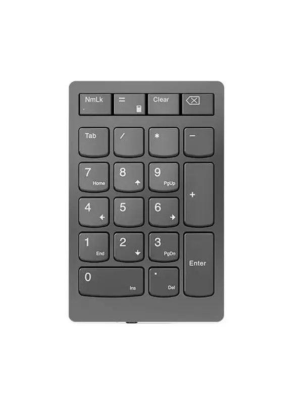 Lenovo Go Wireless Numeric Keypad - Numpad - Grå