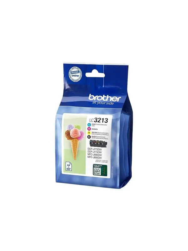 Brother LC3213VALDR / LC 3213 Value 4-Pack