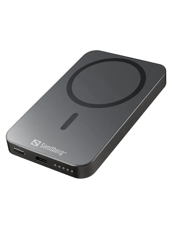 Sandberg Mag Wireless Powerbank 5000 ALU - 5000 mAh