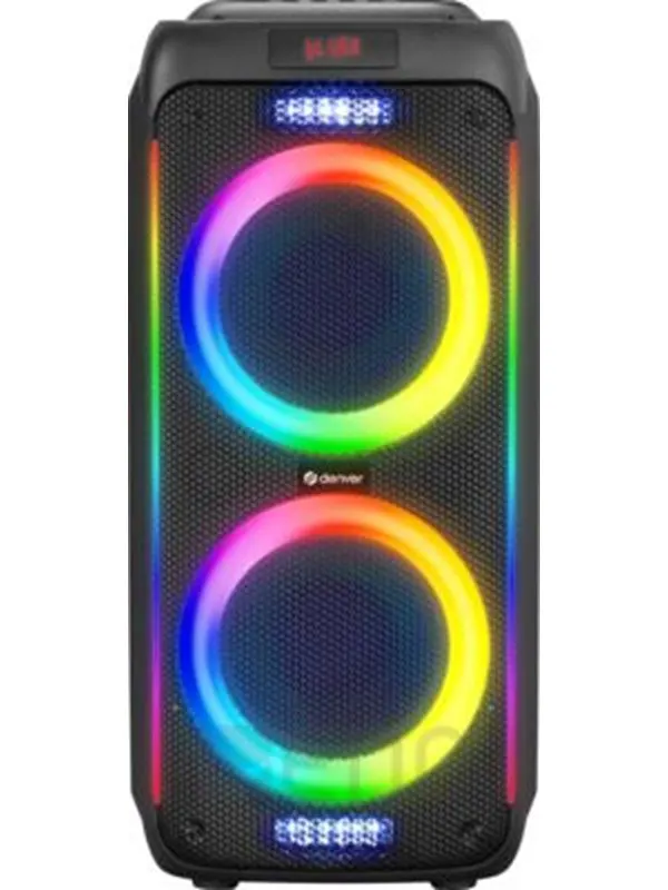 DENVER BPS-458 - Portable Karaoke &amp; Party Speaker - 1000W - Bluetooth