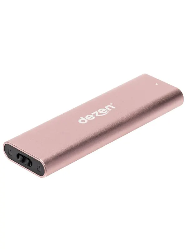dezen M.2 Premium NVMe Enclosure USB 3.2 Gen 2 - Rosa