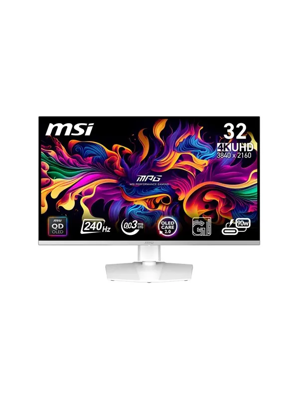 31.5" MSI MPG 321URXWDE - 3840x2160 (4K) - 240Hz - QD-OLED