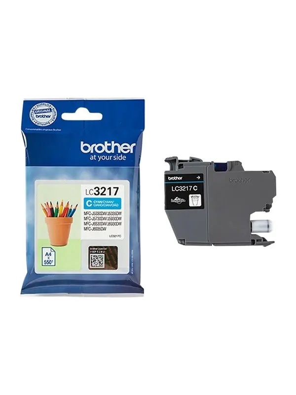 Brother LC3217C / LC 3217C Cyan Ink