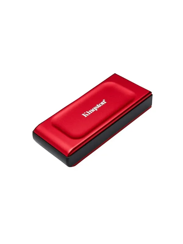 Kingston XS1000 Portable SSD - 2TB - Extern SSD - Röd - USB 3.2 Gen 2