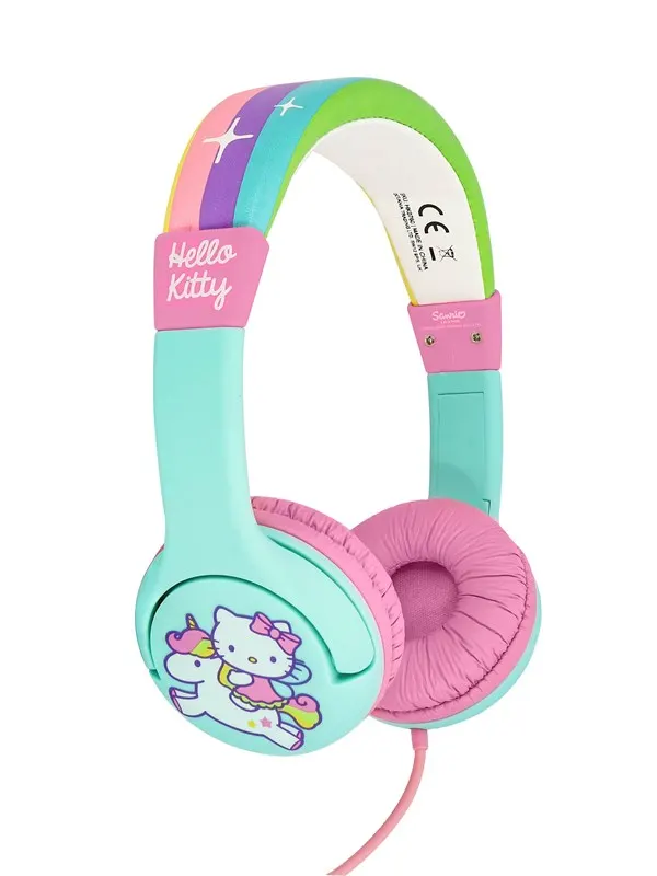 OTL Hello Kitty - Barnhörlurar - Volymbegränsad 85dB max