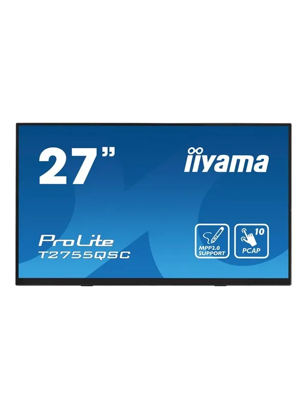27" iiyama T2755QSC-B1 - 2560x1440 (QHD) - 75Hz - IPS