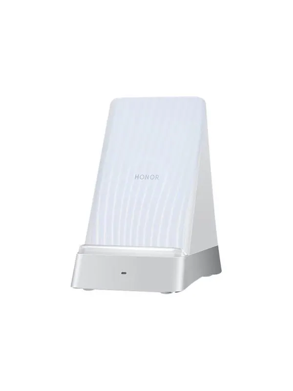 Honor SuperCharge Wireless Charger Stand 100W - White Metallic Silver