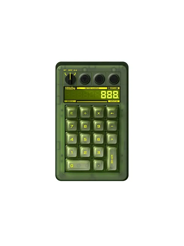 8BitDo Mechanical Numpad (Xbox Edition) - Numpad - Grön