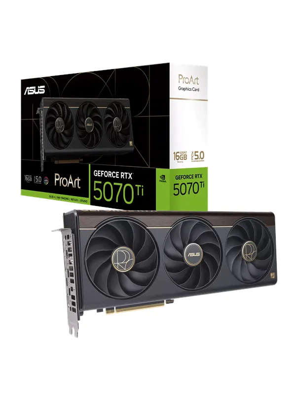 ASUS GeForce RTX 5070 Ti ProArt OC - 16GB GDDR7 RAM - Grafikkort