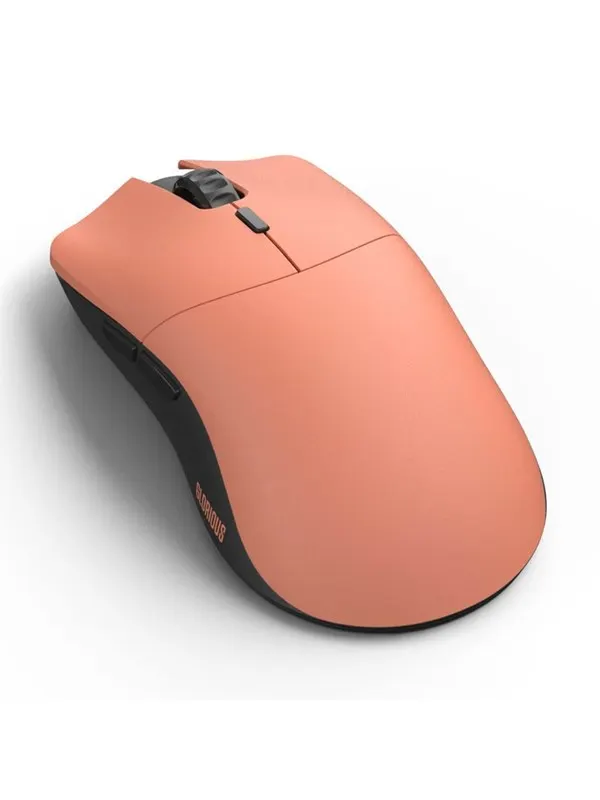 Glorious Model O PRO - Wireless - Red Fox - Forge - Gamingmus - Optic - 6 knappar - Röd