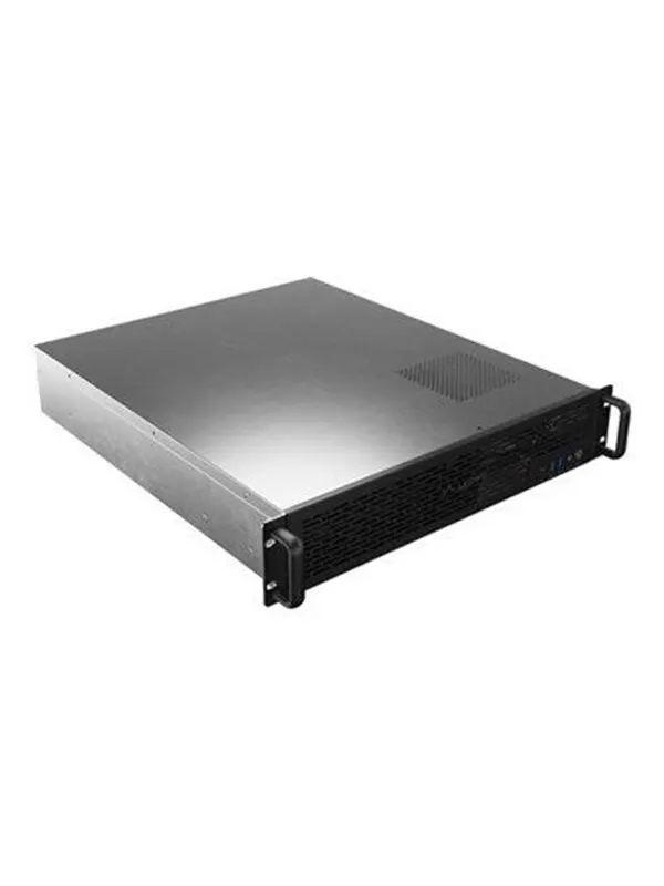 Lanberg - rack-mountable - 2U - ATX - Chassi - Server (Rack) - Svart