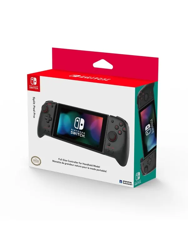 HORI Switch Split Pad Pro (Black) - Wired Controller - Nintendo Switch
