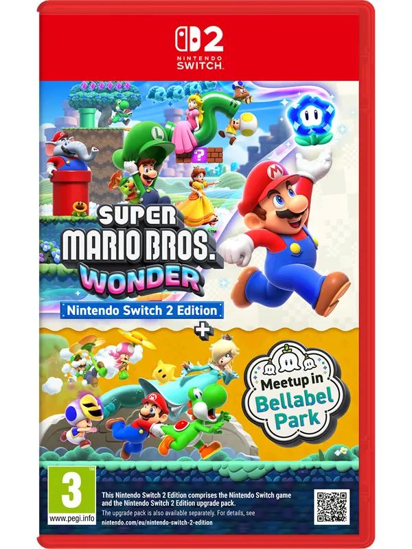 Super Mario Bros. Wonder + Meetup in Bellabel Park - Nintendo Switch 2 - Plattformsspelare